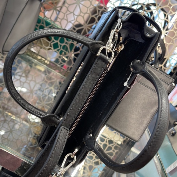 Kate Spade staci small satchel black NWT - Picture 14 of 16